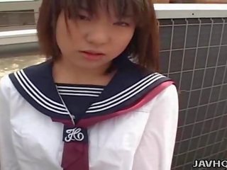 Japoneze i ri zonjë sucks pecker uncensored