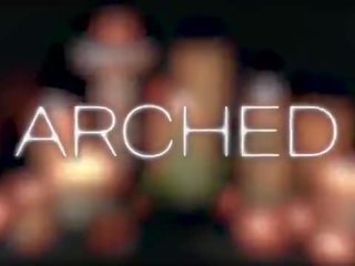 ARCHED -Katie Kush & Laz Fyre Flexible Oiled porn
