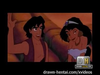 Aladdin πορνό - παραλία xxx ταινία με γιασεμί
